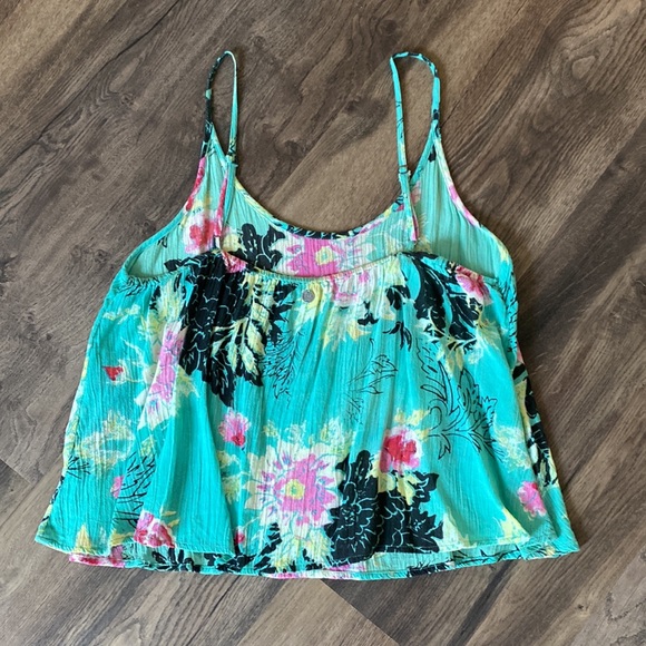 Billabong Tropical Floral Print Tank Top - Picture 7 of 7